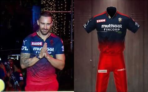 IPL 2022: Royal Challengers Bangalore unveil new jersey ahead of the season