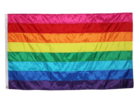 Buy In the Breeze 3 Foot by 5 Foot Historic Pride - Rainbow Grommet with Sewn Stripes Online at ...