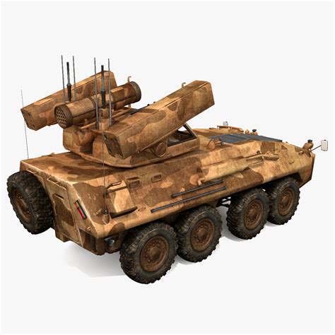 lav-ad air defense vehicle 3d model