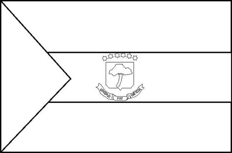 Flag of Equatorial Guinea Image coloring page - Download, Print or ...