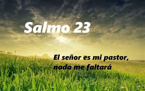 CONOCE EL SALMO 23 DE LA BIBLIA CATÓLICA