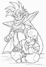 DBZWarriorsCom  Dragon Ball Z Coloring Book Pages sketch template