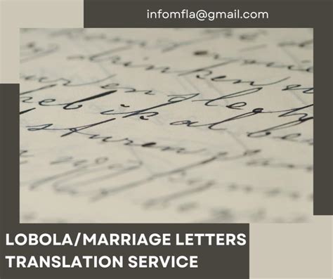 Siswati lobola letter to English translation service, Pretoria.