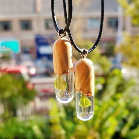 Resin Plant Jewelry - Etsy