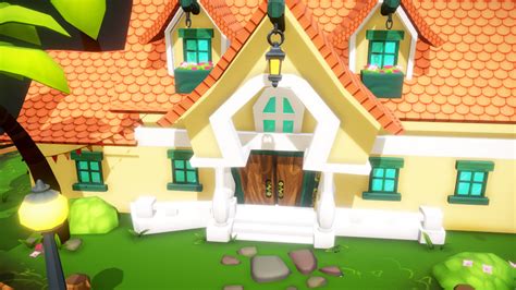 House Game Environment free VR / AR / low-poly 3D model | CGTrader