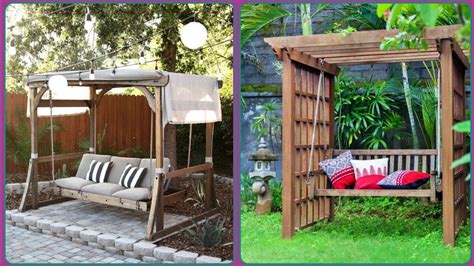 Backyard Swing Set Ideas | Garden Swing Ideas - YouTube