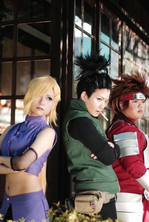 Team 10 Cosplay. (Naruto Shippuden) | Cosplay, Doop