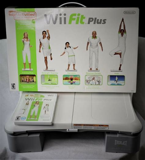 Wii Fit Plus (Nintendo Wii, 2009) & Everlast FIT 3" Aerobic Step for the Wii Fit #Nintendo | Wii ...