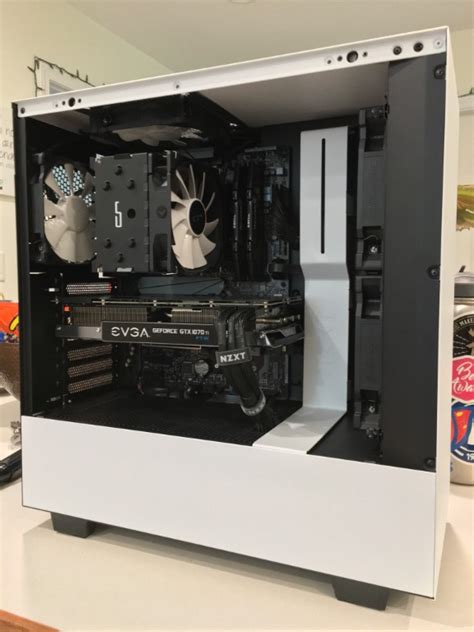 NZXT H500 White, Electronics, Computer Parts & Accessories on Carousell