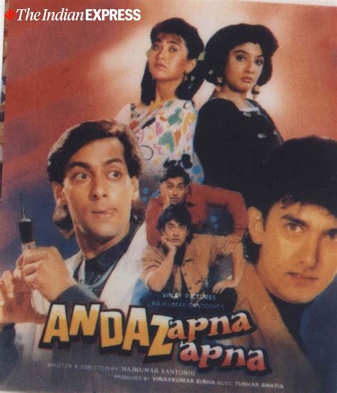 25 years of Andaz Apna Apna: Rare photos from the sets of Aamir-Salman starrer | Entertainment ...