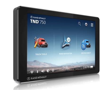 Rand McNally updates trucker-centric TND 750 GPS