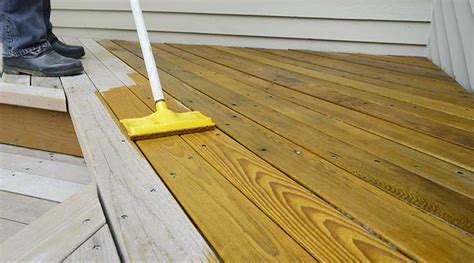 Sealing, Painting & Staining Pressure Treated Wood | YellaWood | Wood deck stain, Best deck ...