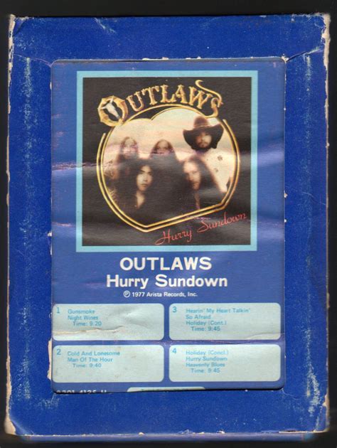 Outlaws - Hurry Sundown 1978 GRT A14 8-TRACK TAPE