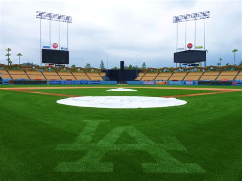 Inside Dodger Stadium by Champo on DeviantArt