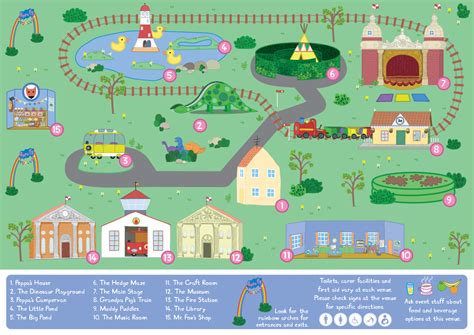 Peppa Pig Park Map