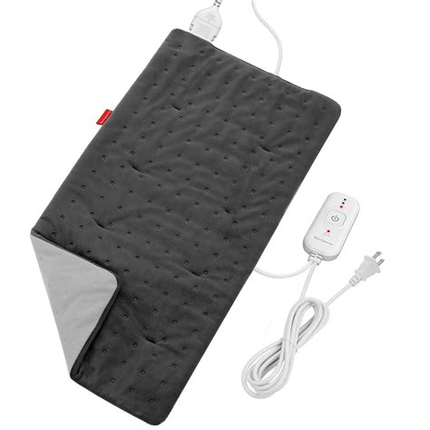 Comfytemp XL Electric Heating Pad with Auto Shut Off for Back Pain ...