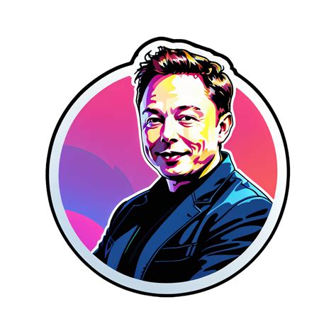 I made an AI sticker of Elon Musk
