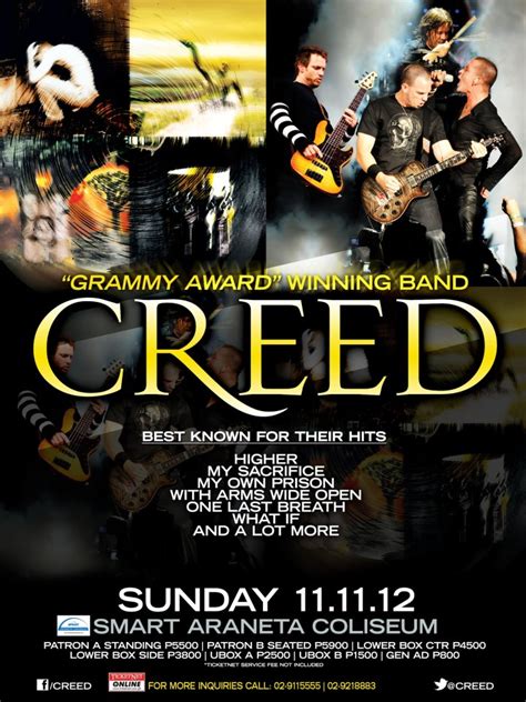 Creed Live in Manila ~ MANILA CONCERT SCENE