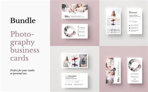 Bundle - Photography Business Cards - Corporate Identity Template