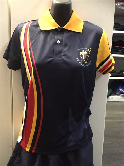 Holy Spirit College Sublimated Sports Polo – Uniform Solutions