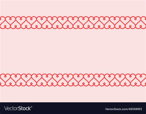 Valentines day greeting card template Royalty Free Vector