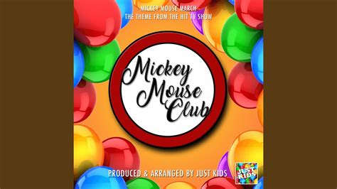 Mickey Mouse March (From "The Mickey Mouse Club") - YouTube