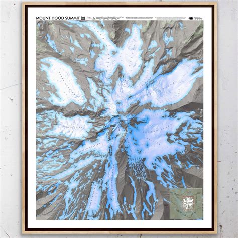 Mount Hood Summit Map — Mitchell Geography