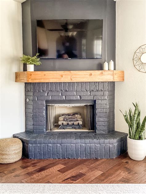 Fireplace Remodel Project - Cait Minschy