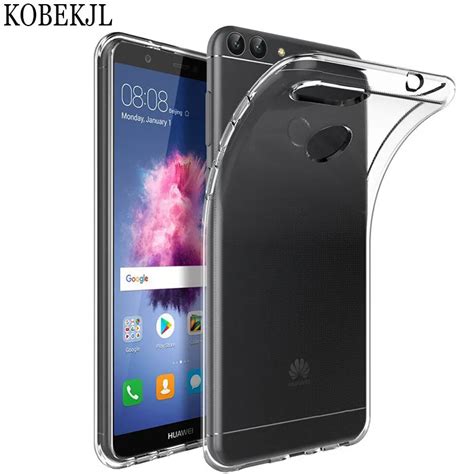 For Huawei FIG LX1 Case Huawei P Smart Case 5.65 Soft Transparent TPU ...