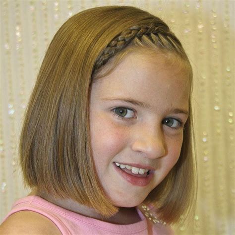 Little Girl Ponytail Hairstyles Bob Haircut For Girls, Easy Little Girl Hairstyles, Cute Short ...