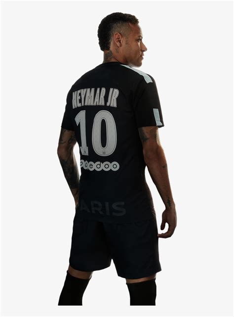 Download Neymar Black Jersey Psg | Transparent PNG Download | SeekPNG