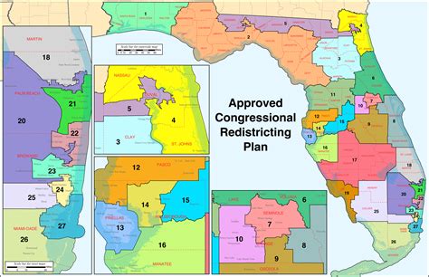 Florida's Congressional District Rankings For 2018 – Mci Maps - Florida Congressional District ...