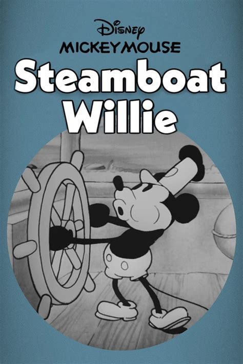 English Poster Steamboat Willie 1928 The Walt Disney Studio – NBKomputer