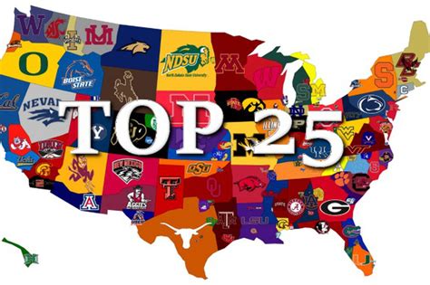 College Football AP Top 25 Poll and ESPN Power Rankings Updated - A Sea ...