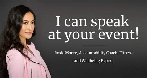 Speaker Page - Rosie Moore