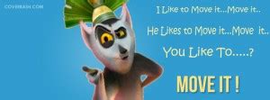 Madagascar – I Like to Move It Facebook Cover - CoverBash.com