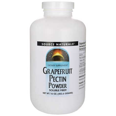 Source Naturals Grapefruit Pectin Powder 16 oz (453.6 grams) Pwdr ...