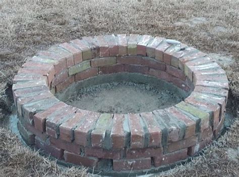 How To Build An Excellent Brick Fire Pit For Your Backyard - The Owner-Builder Network