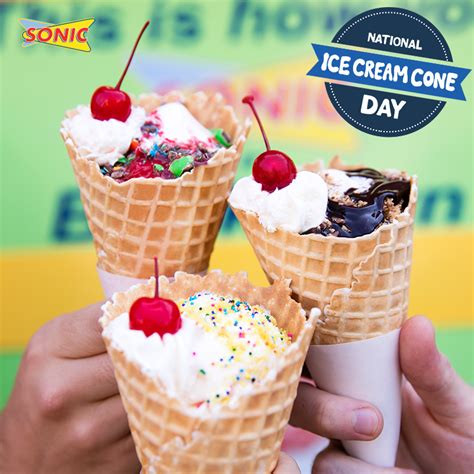 Half Price Sonic Ice Cream Cones (Today Only!)