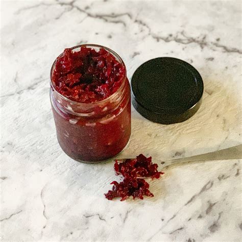 Beetroot Relish - Tangy & Delish [low sugar] - Penny Benjamin