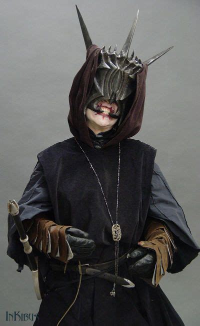 Mouth of Sauron costume, made by and for me, and naturally I'm wearing ...