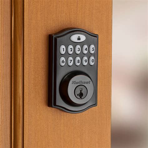 Kwikset SmartCode Z-Wave Deadbolt Lock Venetian Bronze 99140-003 - Best Buy