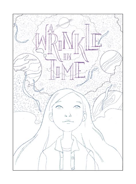 A Wrinkle in Time, book cover on Behance