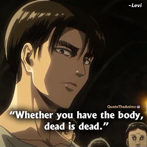 15+ Powerful Attack On Titan Quotes (HQ Images) | Levi ackerman quotes, Levi quotes, Anime ...