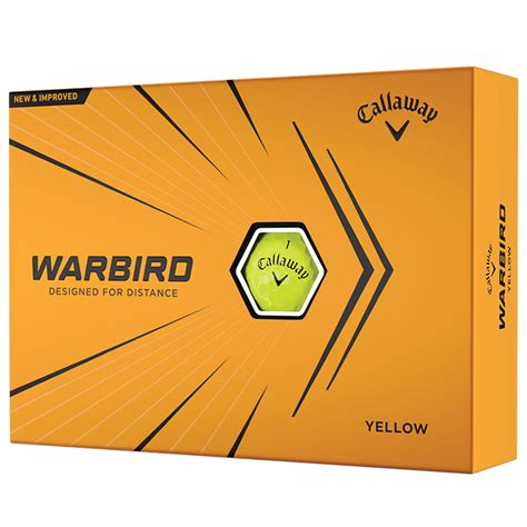 Callaway Warbird Golf Balls Yellow | Scottsdale Golf