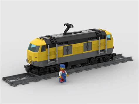 Lego® instructions 7939 - Cargo train - Locomotiva - Riedizione