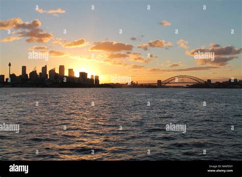 Skyline of Sydney Stock Photo - Alamy