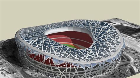 Sketchup Components 3D Warehouse : Beijing National Stadium