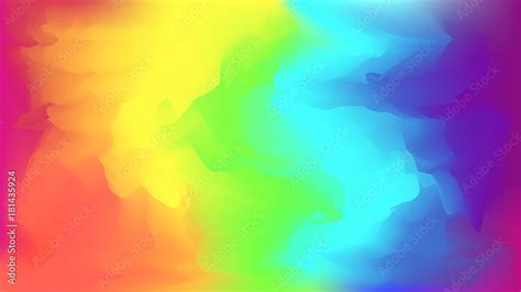 Bright Rainbow Background