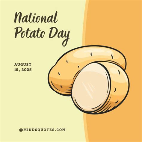 50 Famous National Potato Day Quotes, Wishes & Messages